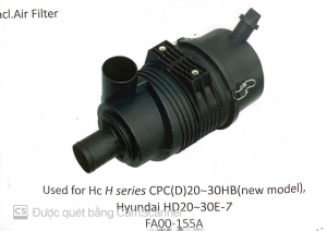 Bầu Lọc Gió (Sử dụng cho xe nâng HC H MÃ CPC(D)20-30HB và xe nâng HUYNDAI HD20-30E-7)
