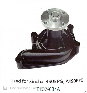 Bơm Nước (Sử dụng cho xe nâng XINCHAI 490BPG, A490BPG)