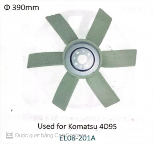Cánh Quạt (Sử dụng cho xe nâng KOMATSU 4D95)