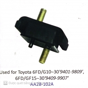 Cao Su Chân Máy (Sử dụng cho xe nâng TOYOTA 6FD/G10-30, 6FD/GF15-30)