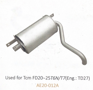 Bộ Giảm Âm Ống Xả (Sử dụng cho xe nâng TCM FD20-25T6N)