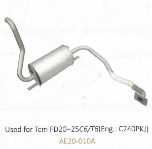 Bộ Giảm Âm Ống Xả (Sử dụng cho xe nâng TCM FD20-25C6/T6)